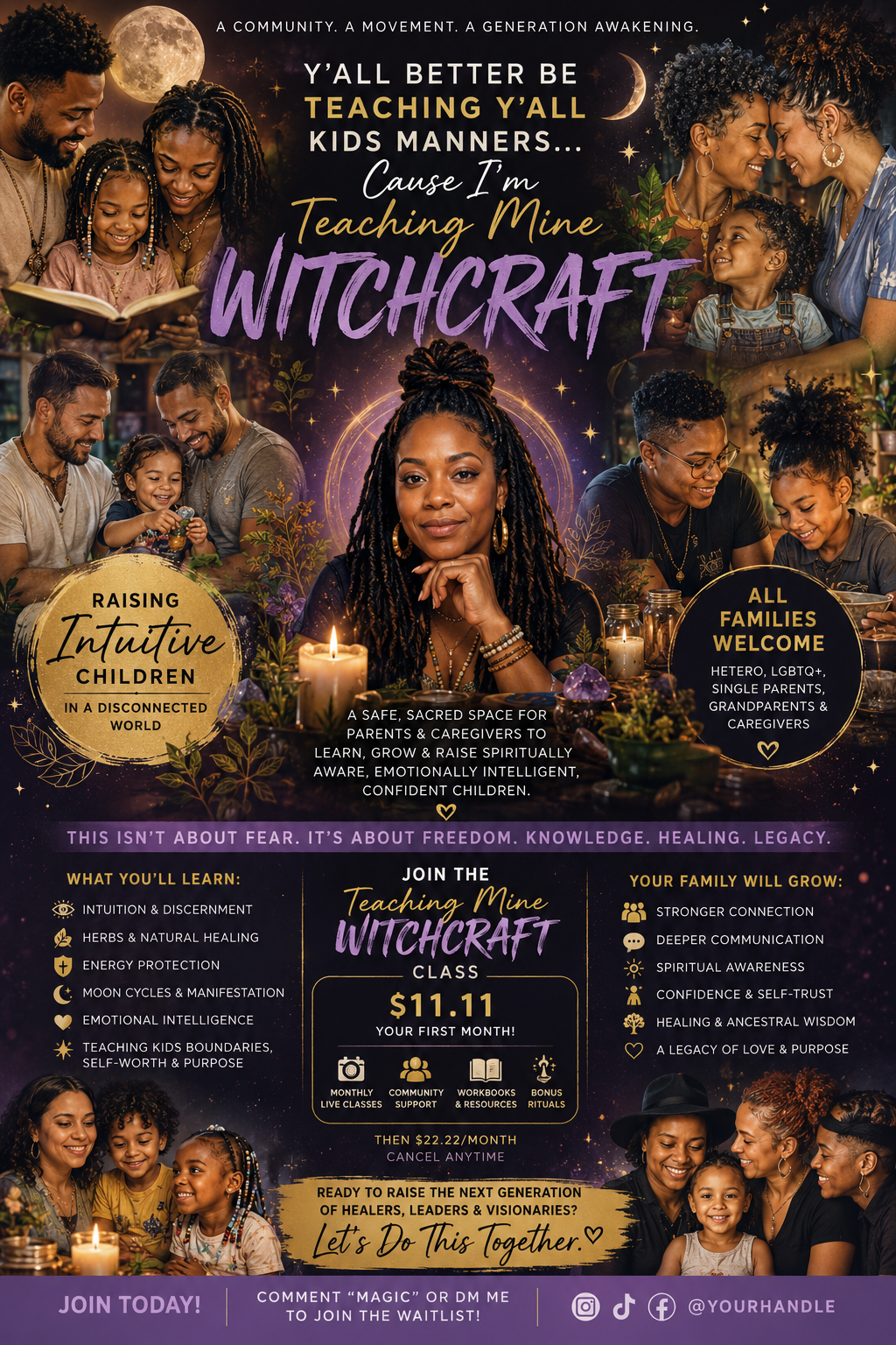 "Teaching Mine Witchcraft" Virtual Coven