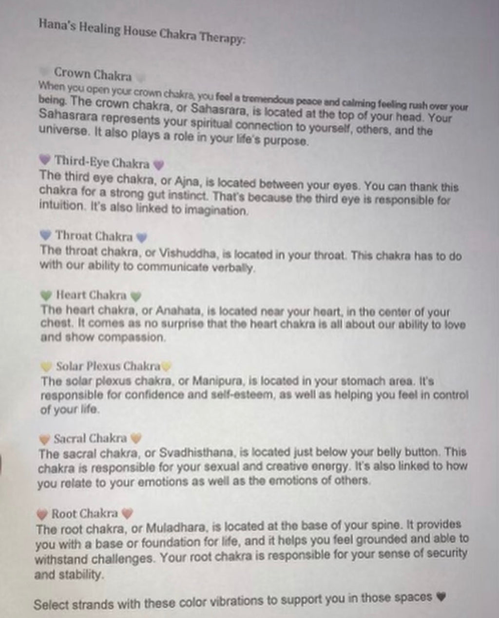 Sacred Custom Womb Wellness Beads