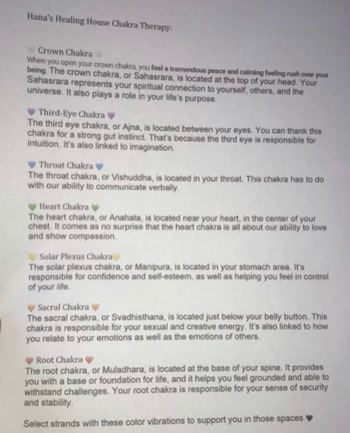Sacred Custom Womb Wellness Beads